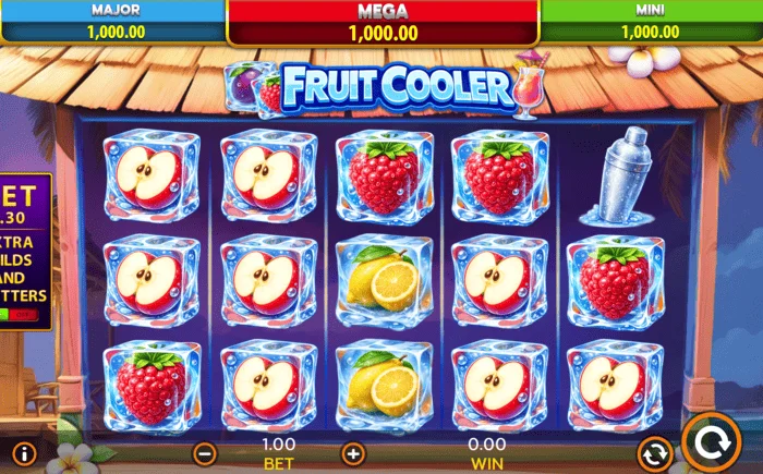 Skrin permainan Fruit Cooler